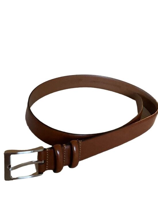 Unbranded Other - Men's Unbranded Brown Leather Belt Size 32/80